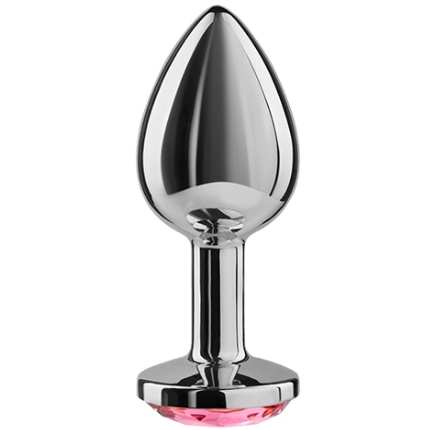 secretplay - plug anal aluminio fucsia 7 cm