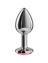 secretplay - plug anal aluminum fuchsia 7 cm D-212416