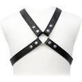 Harness Leather Body em Cruz