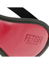 fetish submissive dark room - vegan leather mask with neoprene lining D-227420