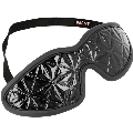 begme - black edition premium blind mask with neoprene lining