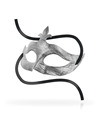 ohmama - masks flower de lis silver mask D-230049