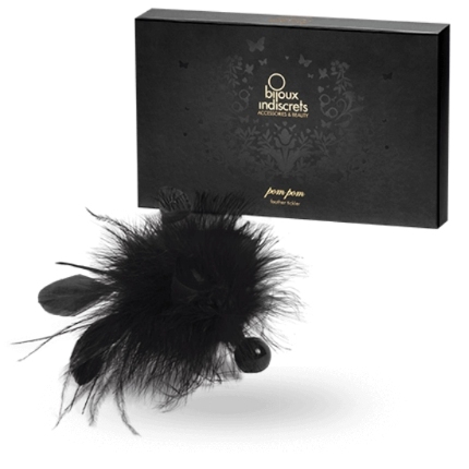 bijoux - pom pom feather duster,D55-21758