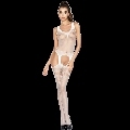 passion - woman bs038 bodystocking blanco talla unica