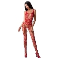 passion - woman bs058 bodystocking rojo talla unica