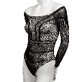 california exotics - scandal shoulder body suit plus size