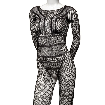 california exotics - lace body suit one size