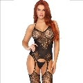 leg avenue - bodystocking encaje