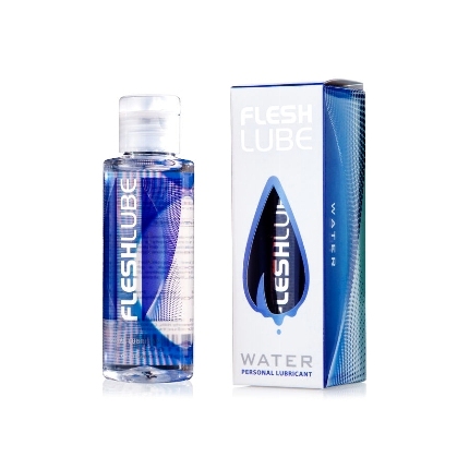 fleshlight - lubricante base agua fleshlube 100 ml