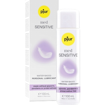 pjur - med sensitive glide water based lubricant 100 ml