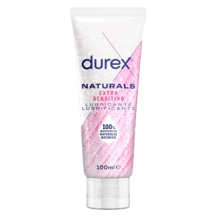 durex - naturals extra sensitive lubricant 100 ml