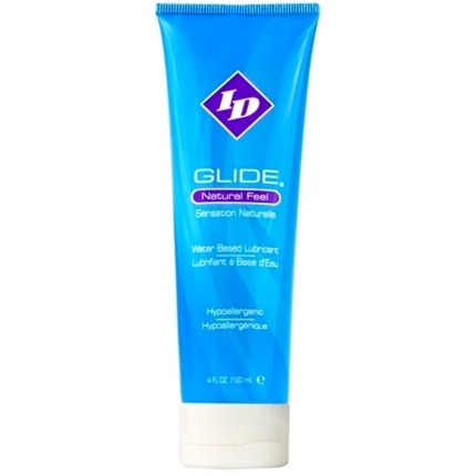 id glide - lubricante base agua ultra long lasting travel tube 120 ml