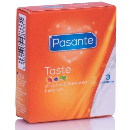 pasante - condoms flavors 3 units