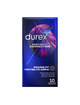 durex - perfect connection extra lubricacion silicona 10 unidades