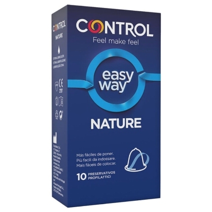 10 x Preservativo Control Nature Easy Way