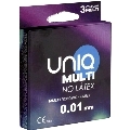 uniq - multi preservativos sin latex 3 unidades