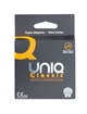 uniq - classic latex free condoms 3 units