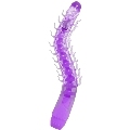 baile - flexi vibe sensual spine bendable vibrating dildo lila 23.5 cm