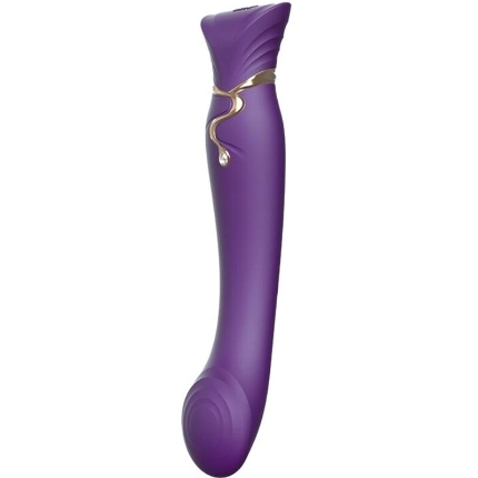 Vibrador Ponto G Zalo Queen Roxo