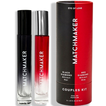 eye of love - matchmaker pheromone 2pc set couples kit attract her him 20 ml