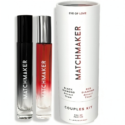 eye of love - matchmaker black red diamond couples kit perfume pheromones 10 ml