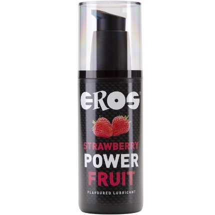 eros power line - strawberry power fruit flavoured lubricant