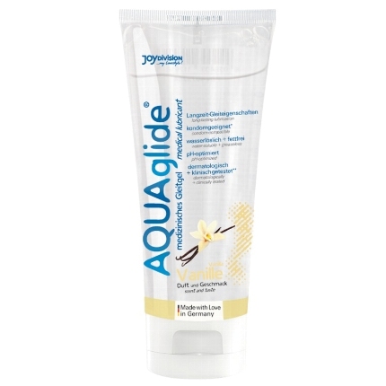 joydivision aquaglide - vainilla lubricante base agua 100 ml