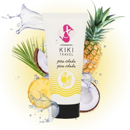 kikÍ travel - lubricante sabor a piÑa colada 50 ml