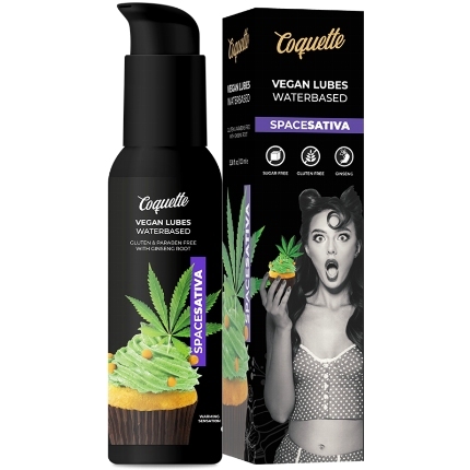 coquette chic desire - premium experience lubricante vegano space sativa 100 ml