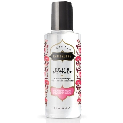 kamasutra - divine nectars lubricante strawberry dream 150 ml