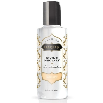 kamasutra - divine nectars lubricante vainilla 150 ml