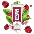 aqua travel - wild raspberry flavour waterbased lubricant - 50 ml