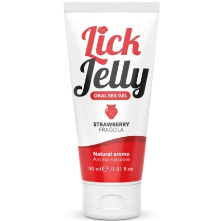 intimateline - lick jelly lubricante fresa 50 ml