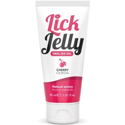 intimateline - lick jelly cherry lubricant 30 ml