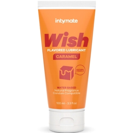 intimateline intymate - wish caramel flavored lubricant 100 ml