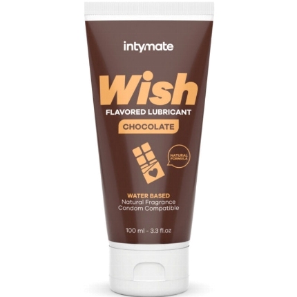 intimateline intymate - wish chocolate flavored lubricant 100 ml