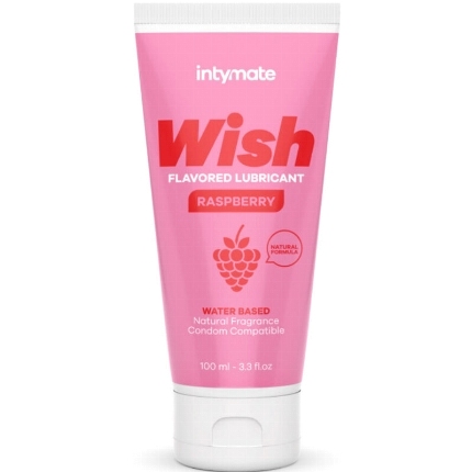 intimateline intymate - wish frambuesa lubricante aromatizado 100 ml