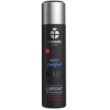 swede - aqua comfort anal water-based lubricant 60 ml