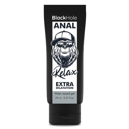 Lubrificante Água Black Hole Relaxamento Anal 70 ml