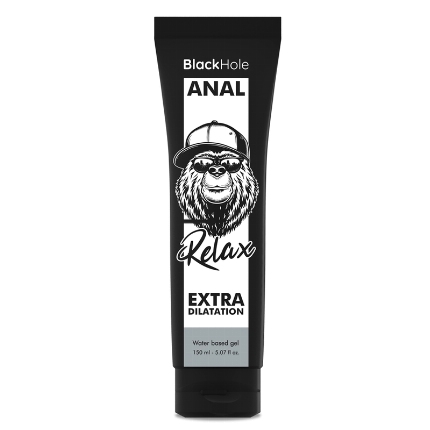 Lubrificante Água Black Hole Relaxamento Anal 150 ml