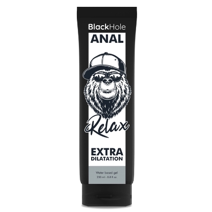 black hole - gel base agua dilatacion anal 250 ml