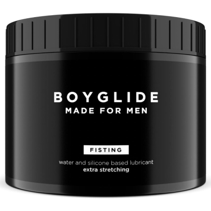 intimateline - boyglide fisting lubricante base agua y silicona fisting 500 ml