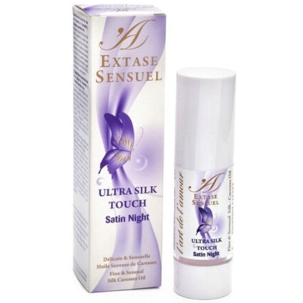 extase sensual - aceite masaje ultra silk touch satin night