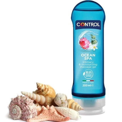 control - 2 en 1 massage pleasure mediterranean sea 200 ml