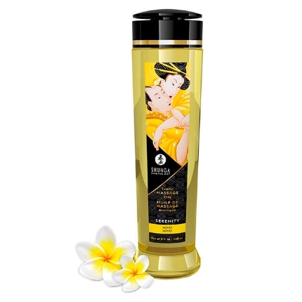 shunga - aceite de masaje erotico serenity 240 ml