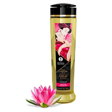 shunga - aceite de masaje erotico amor 240 ml