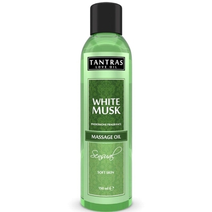 intimateline - tantras love oil white musk 150 ml