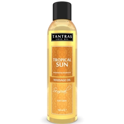 intimateline - tantras love oil tropical sun aceite masaje 150 ml