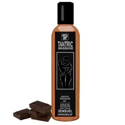 eros-art - aceite masaje tantrico natural y afrodisÍaco chocolate 30 ml