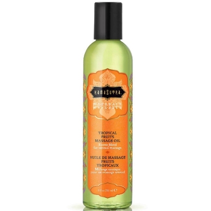 kamasutra - naturals aceite de masaje frutas tropicales 236ml